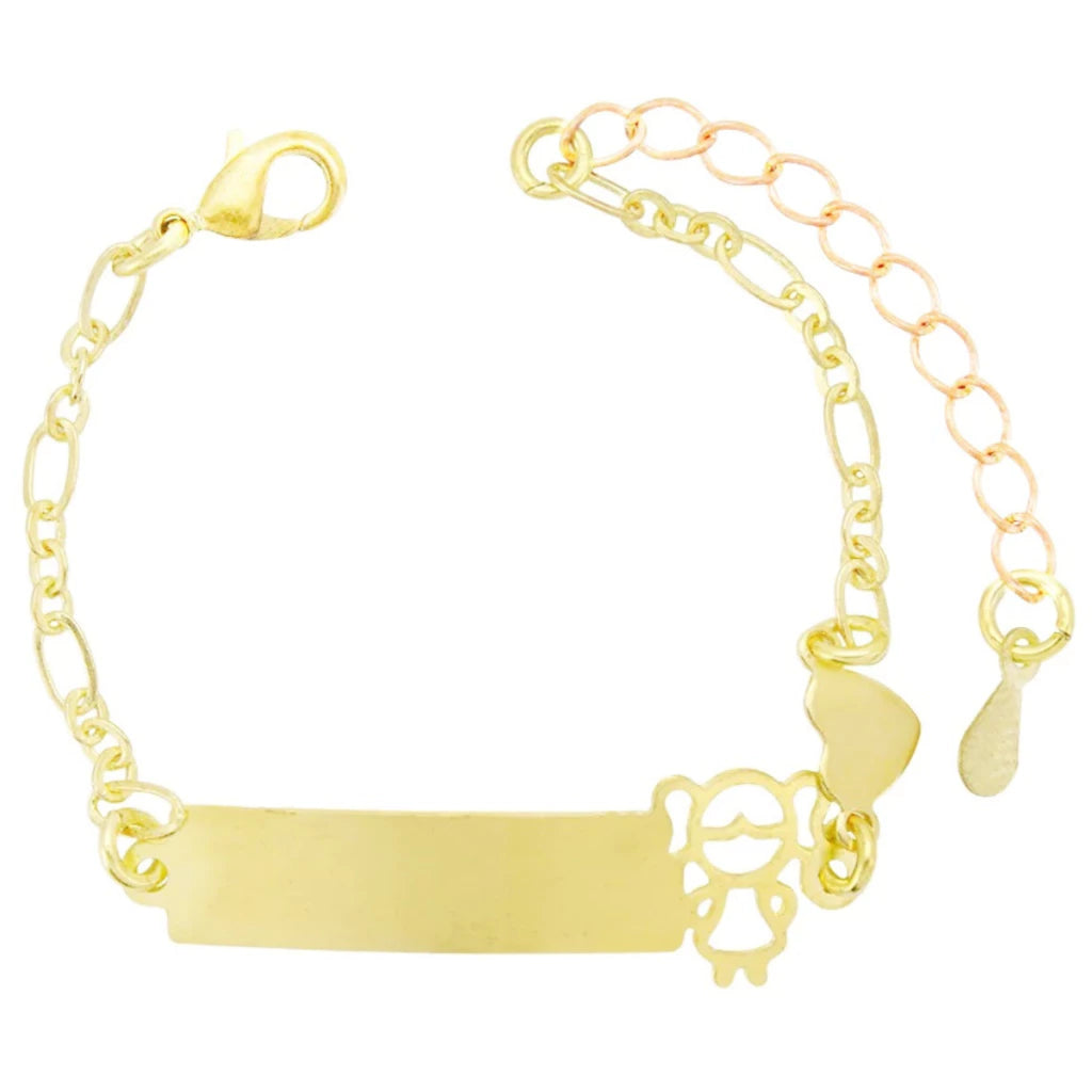 Pulseira Infantil RN Personalizada Com Nome Gravado Do Seu Bebês! - Brinquedos Kids