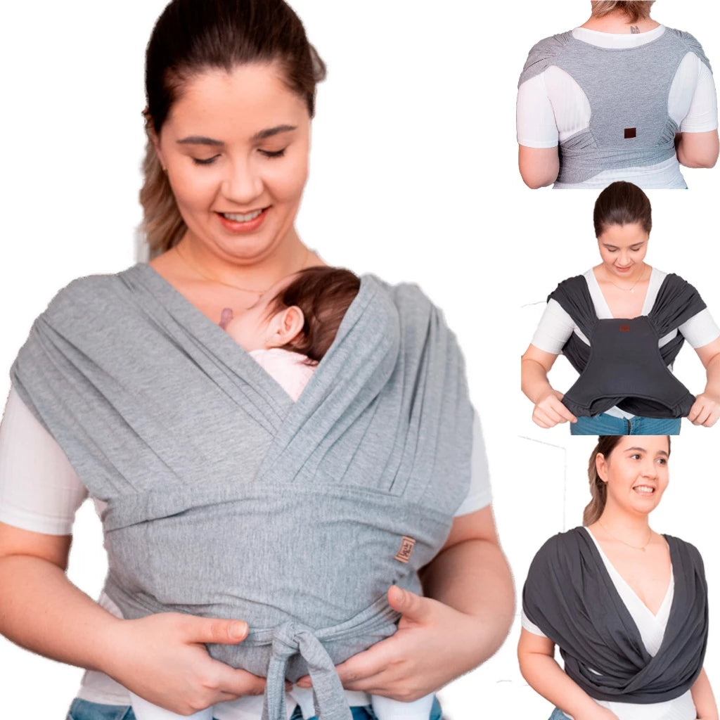 SLING DE VESTIR, LITTLE BENI, CANGURU CARREGADOR DE BEBÊ, WRAP SLING