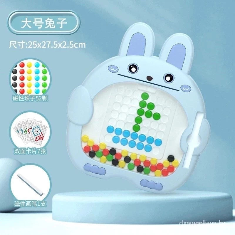 Tábua de Desenho Magnético Colorida - Brinquedos Kids