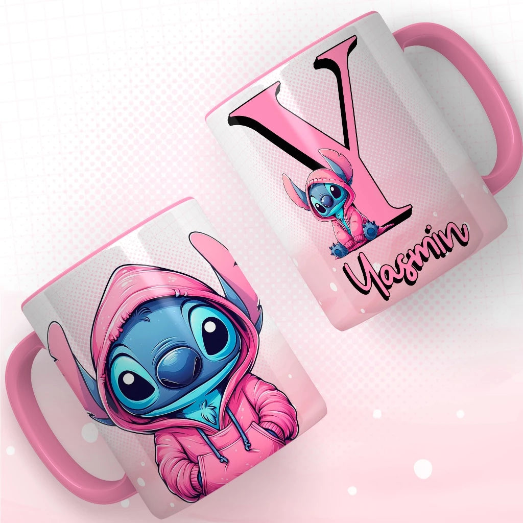 Caneca de Porcelana Personalizada Stitch - Brinquedos Kids