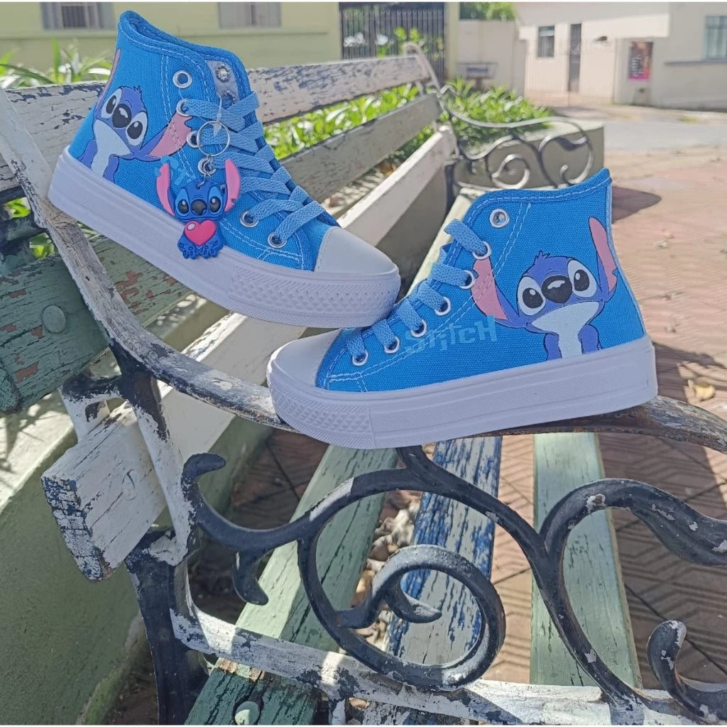 TĂȘnis Infantil Botinha lilo e Stitch - Brinquedos kids
