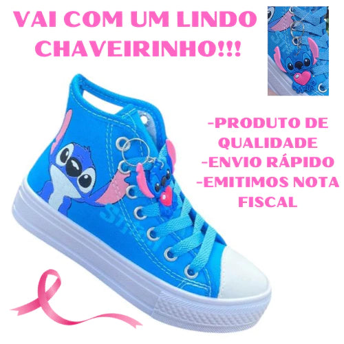 TĂȘnis Infantil Botinha lilo e Stitch - Brinquedos kids