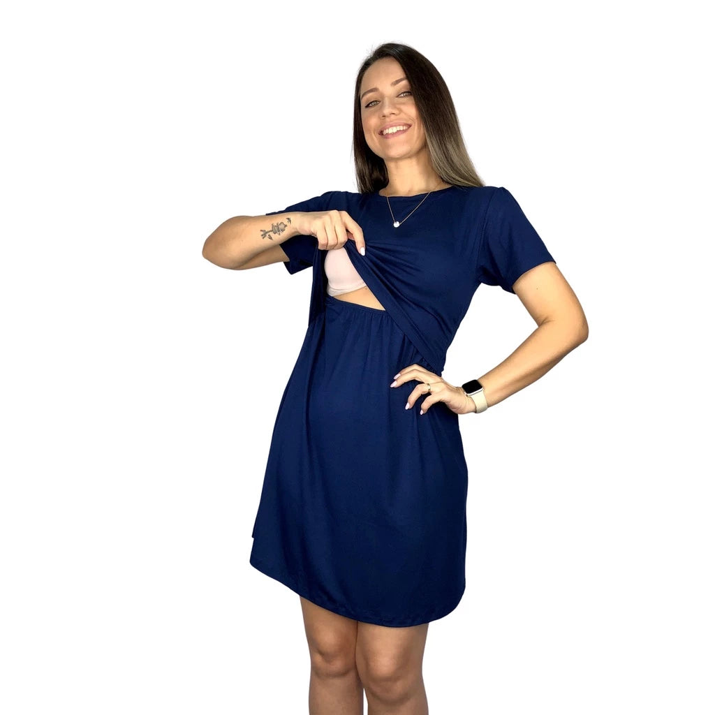 Vestido de Amamentação Kids – Conforto e Estilo para Mamães! - Brinquedos Kids