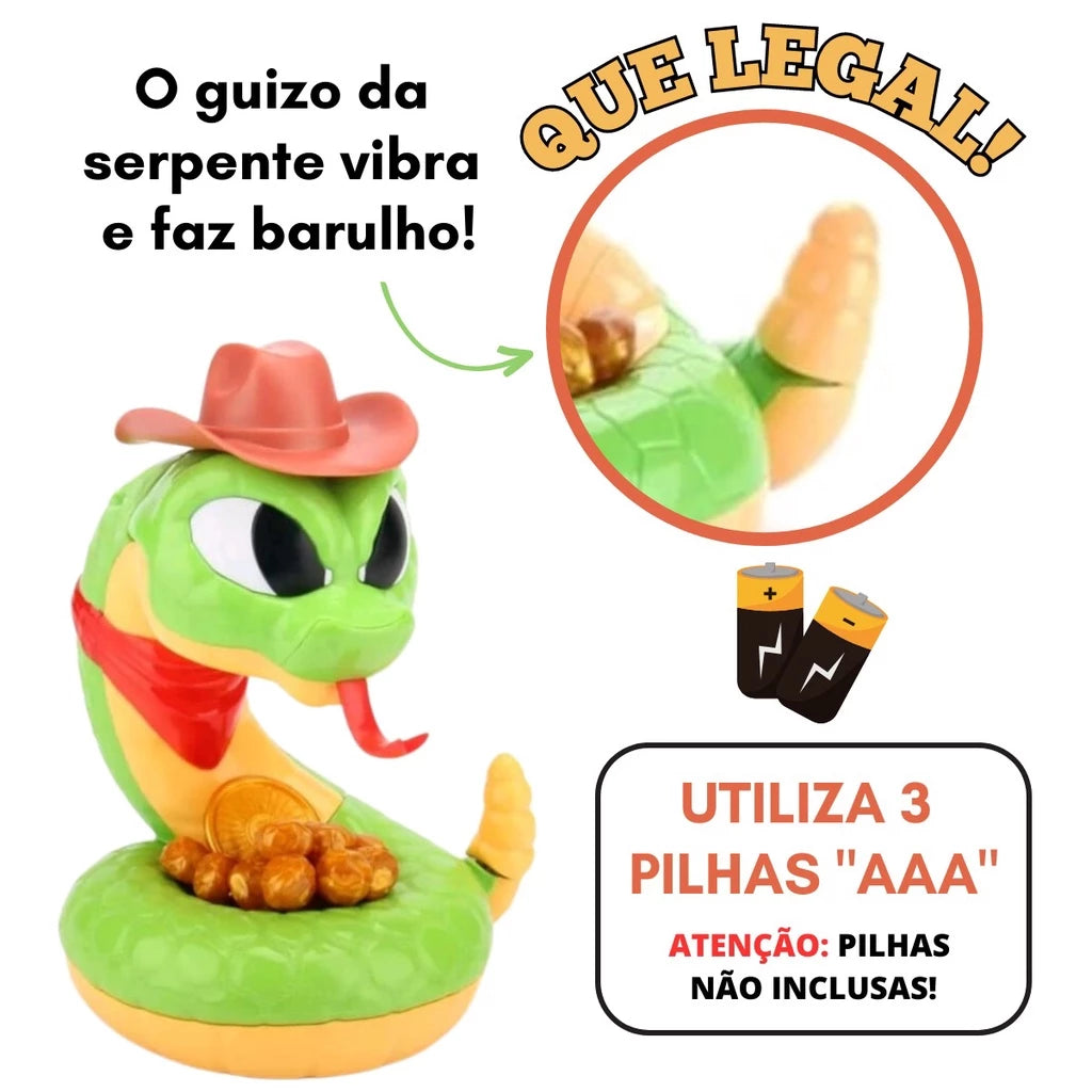COBRA COWBOY - Brinquedos Kids