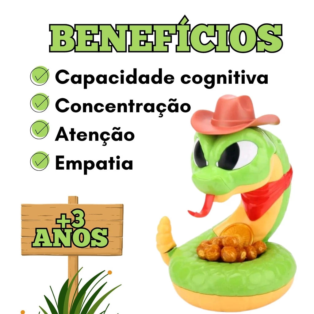 COBRA COWBOY - Brinquedos Kids