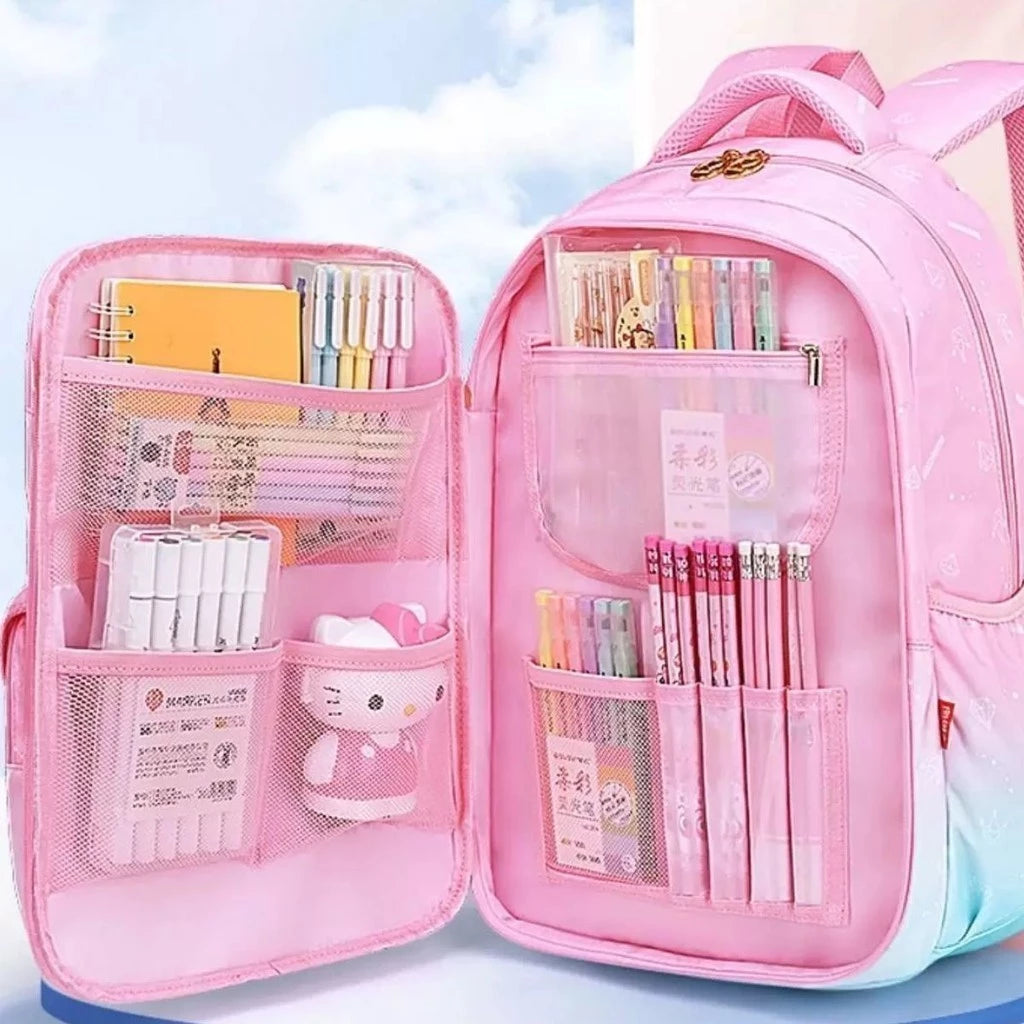 Bolsa Escolar Infantil À Prova D'água Brinquedos Kids