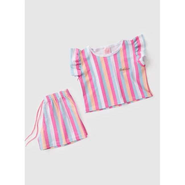 Conjunto Infantil Menina Verão 2 ao 14 - PRONTA ENTREGA