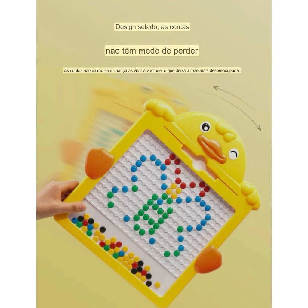 Tábua de Desenho Magnético Colorida - Brinquedos Kids