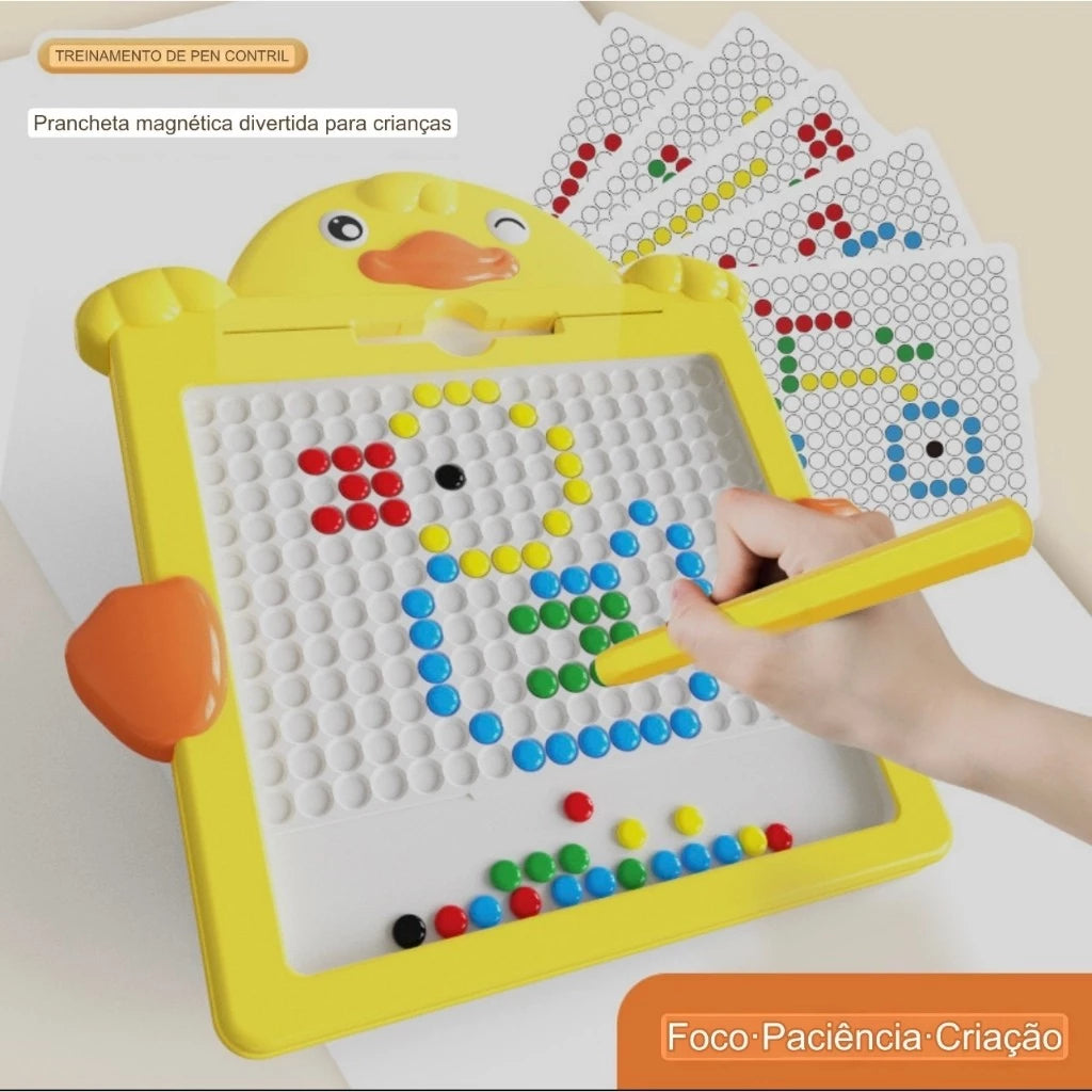 Tábua de Desenho Magnético Colorida - Brinquedos Kids