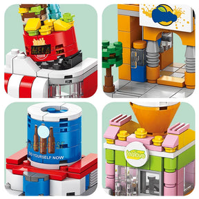 Casa blocos de construção - Brinquedos Kids