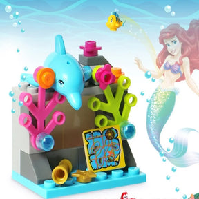 Princesa Ariel palácio submarino castelo sereia palácio - Brinquedos Kids