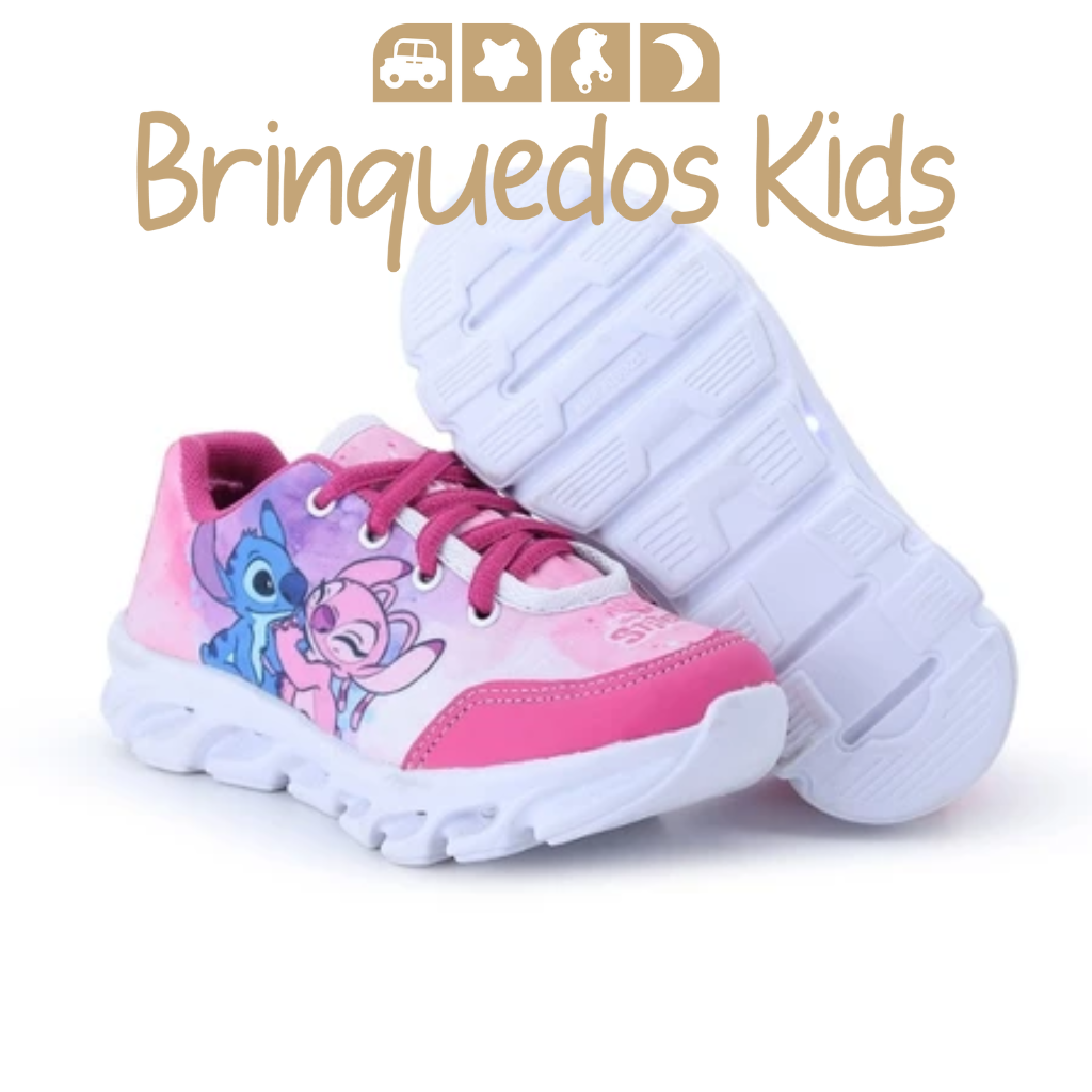 Tênis Infantil Stitch Brinquedos Kids