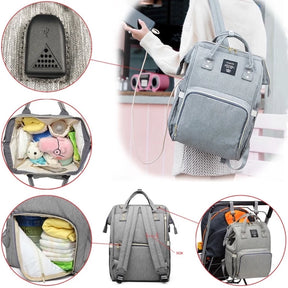 "Mochila Magic Kids – A Mochila que Vira Berço!"