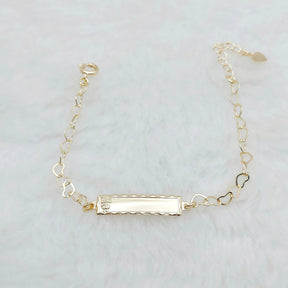Pulseira Infantil RN Personalizada Com Nome Gravado Do Seu Bebês! - Brinquedos Kids