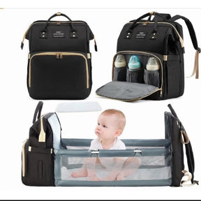 "Mochila Magic Kids – A Mochila que Vira Berço!"