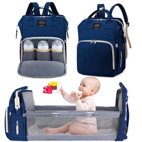"Mochila Magic Kids – A Mochila que Vira Berço!"