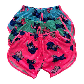 Kit 3 short verão infantil Lilo Stitch Brinquedos Kids