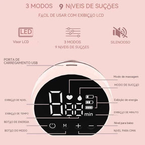 Bomba de tira leite,Bomba Elétrica Portátil Para Leite Materno Recarregável